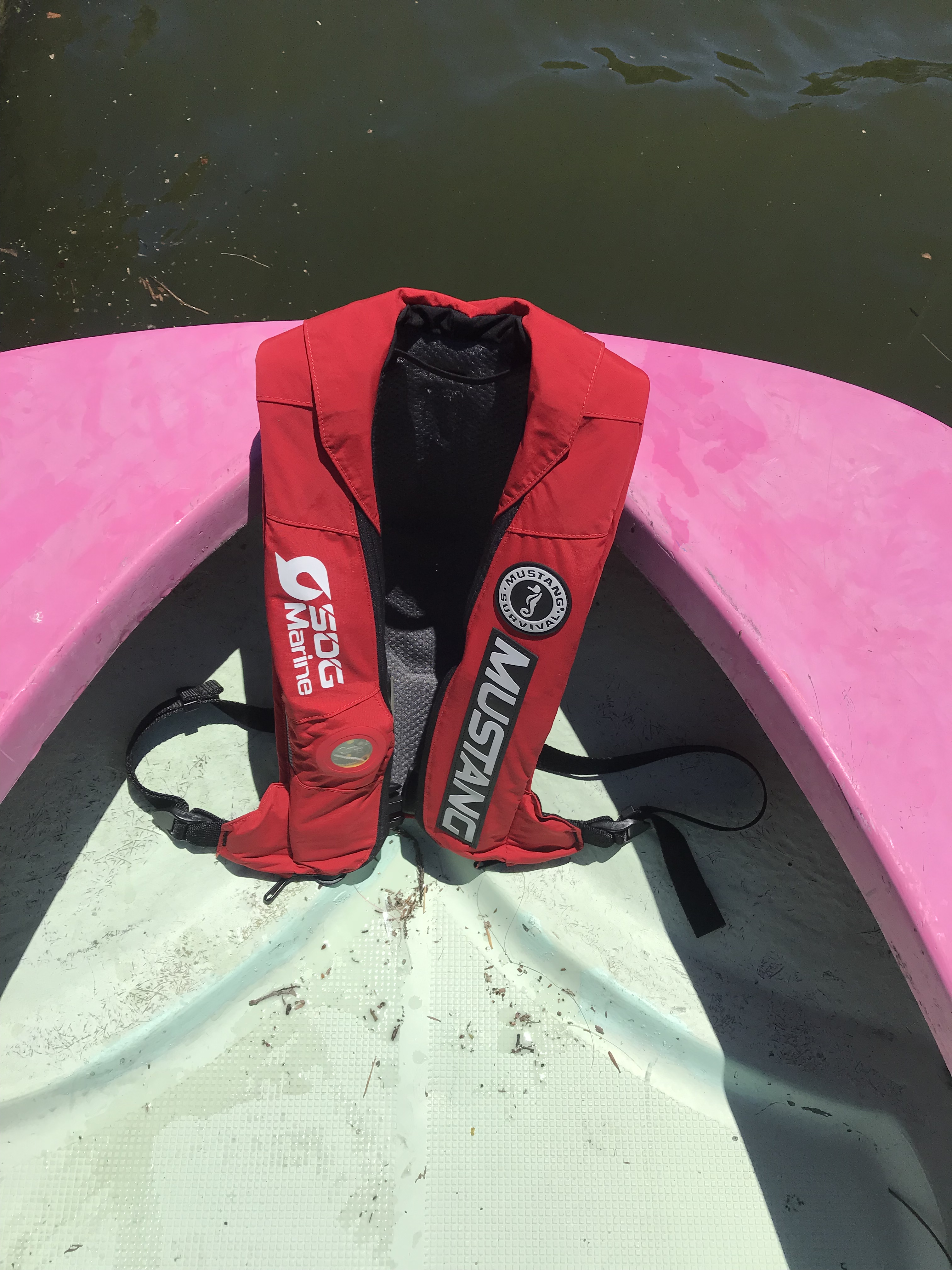 Mustang Survival Elite Inflatable PFD, Red ムスタング ライフ